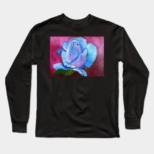 Bluw Eoaw with Dew Drops Long Sleeve T-Shirt